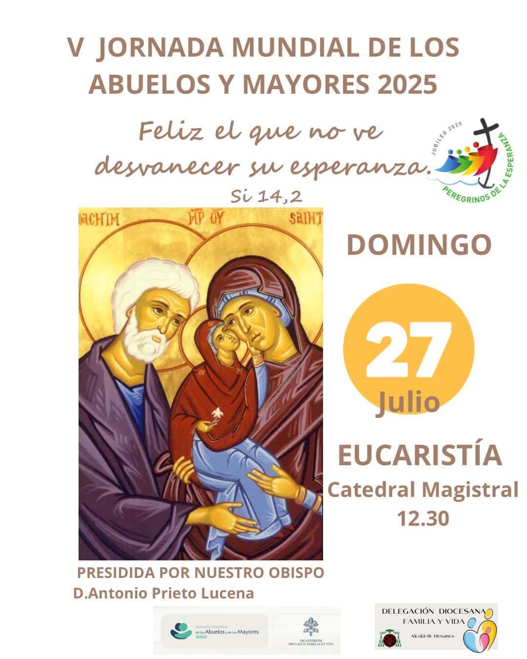 Jornada Mundial Abuelos y Mayores Alcalá de Henares