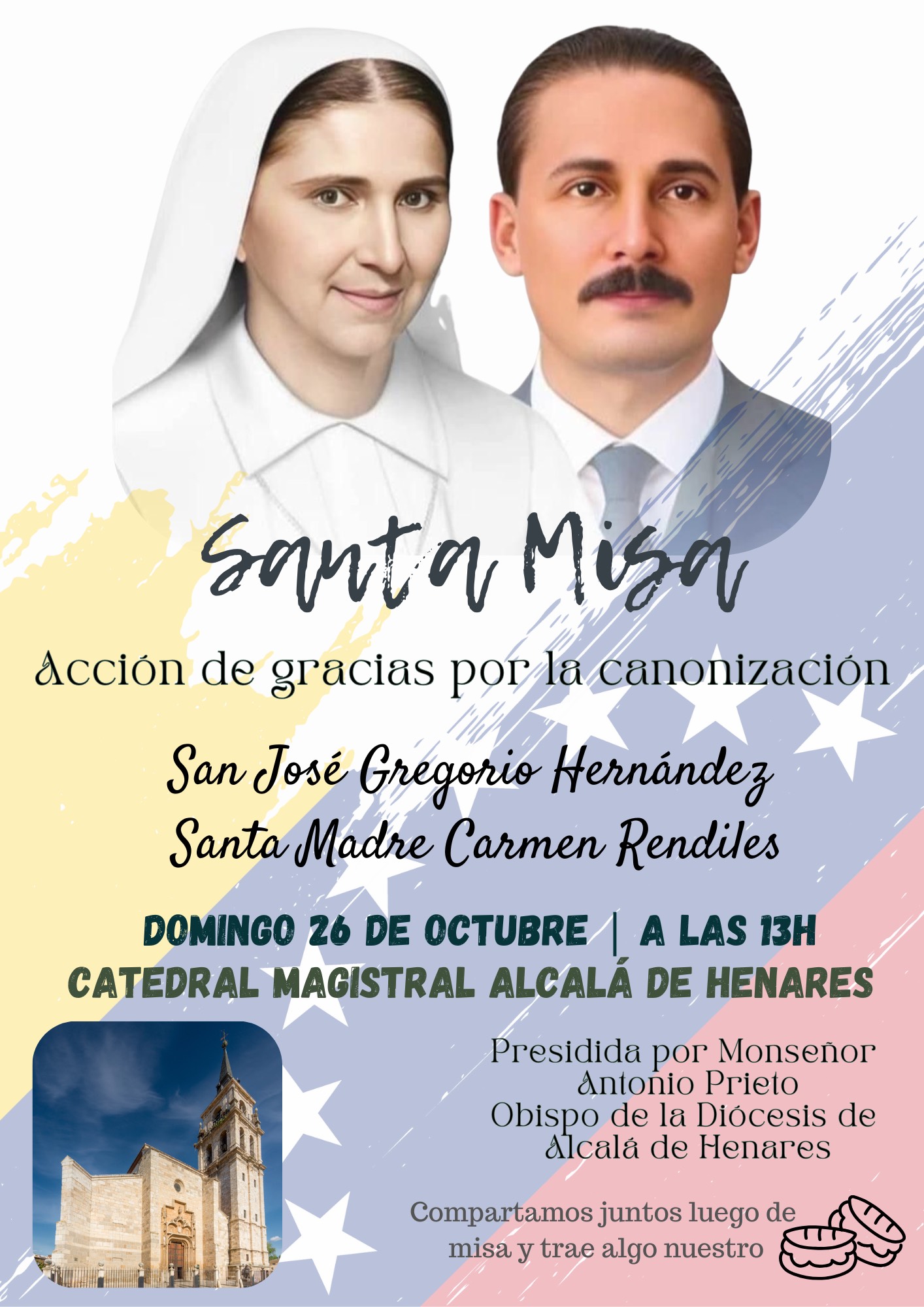 Misa Acción Gracias primeros santos venezolanos