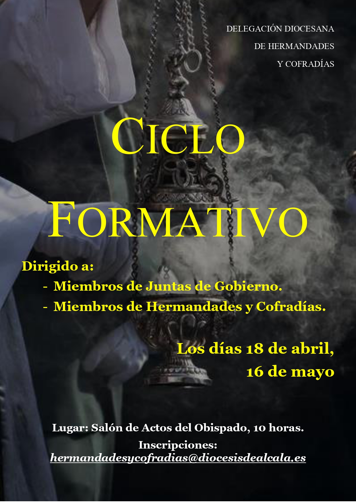 Ciclo Formativo Hermandades y Cofradías 2026