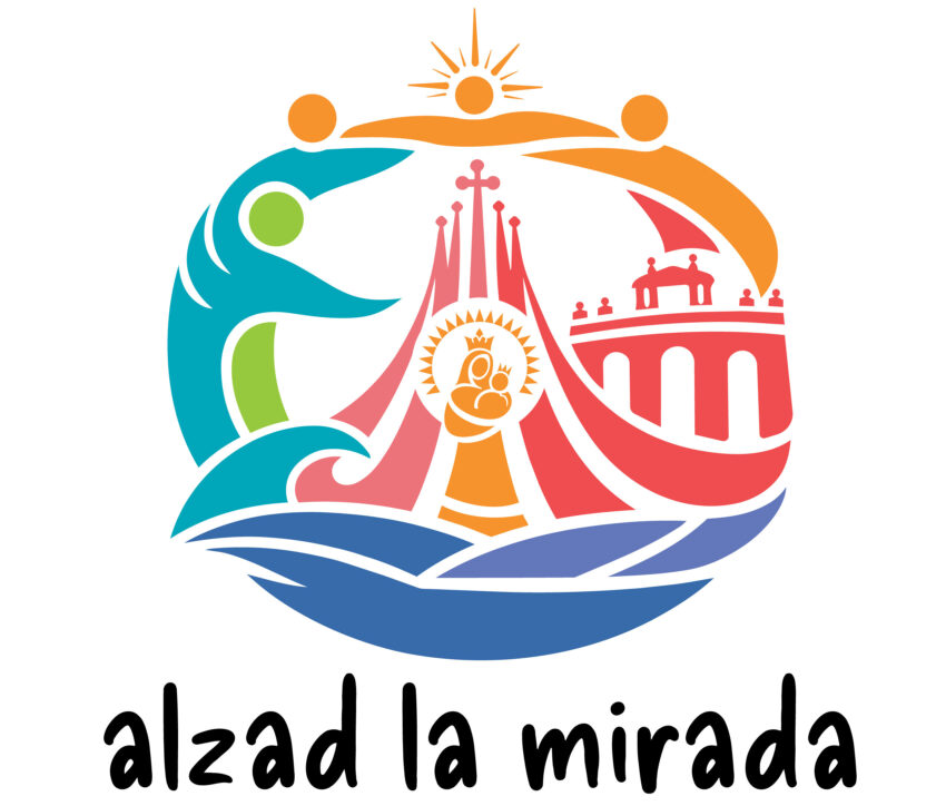 logotipo visita papa león xiv españa