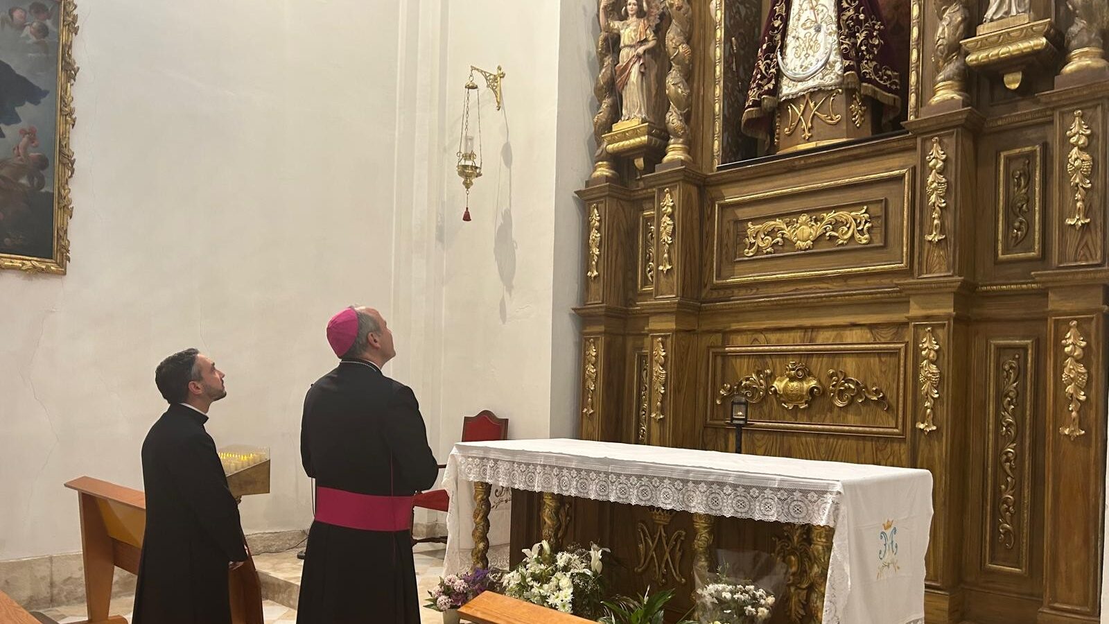 La parroquia de la Asunción de Nuestra Señora de Torres de la Alameda recibe la visita pastoral de Mons. Antonio Prieto Lucena