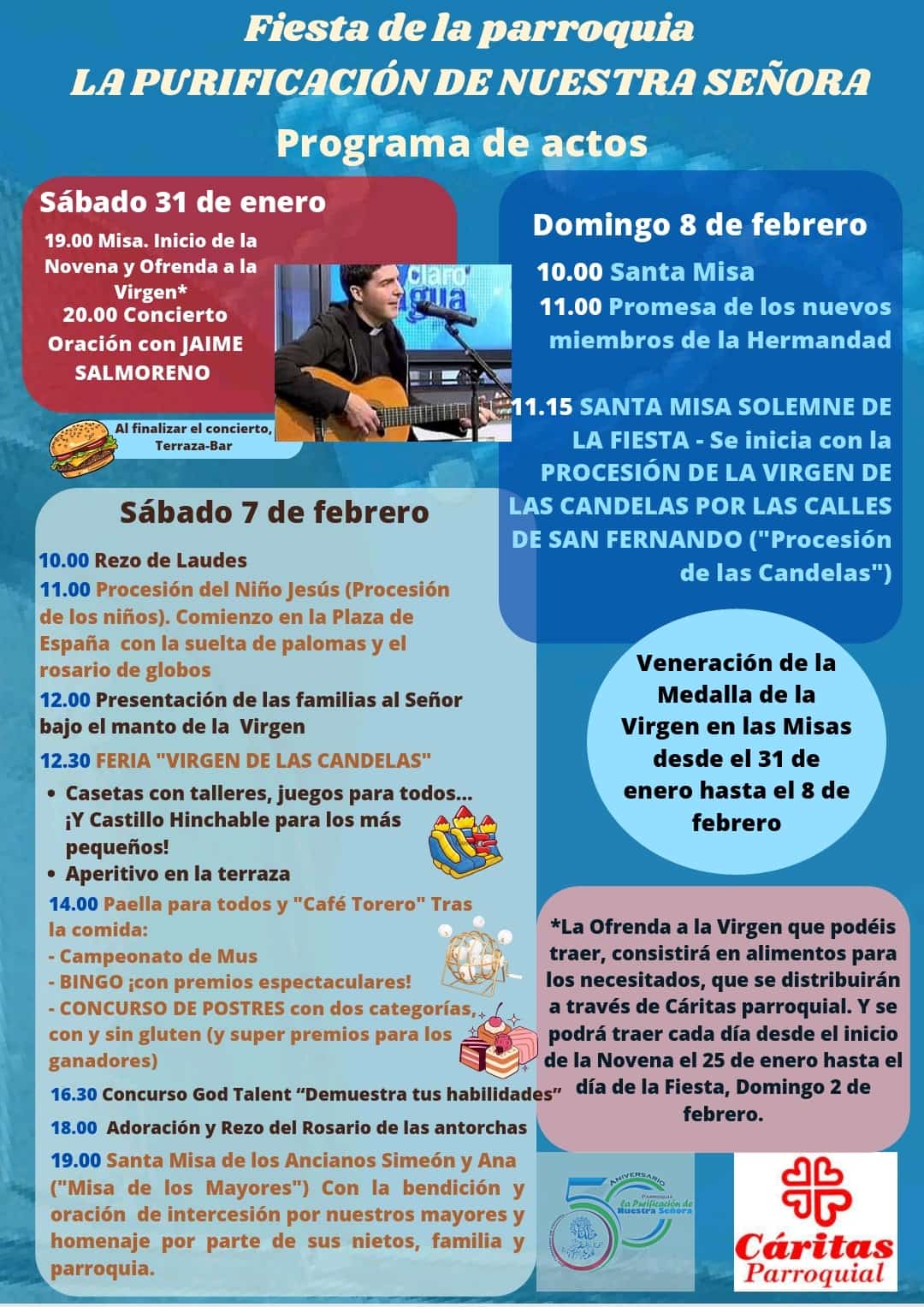 Programa Fiesta de la Parroquia 2026