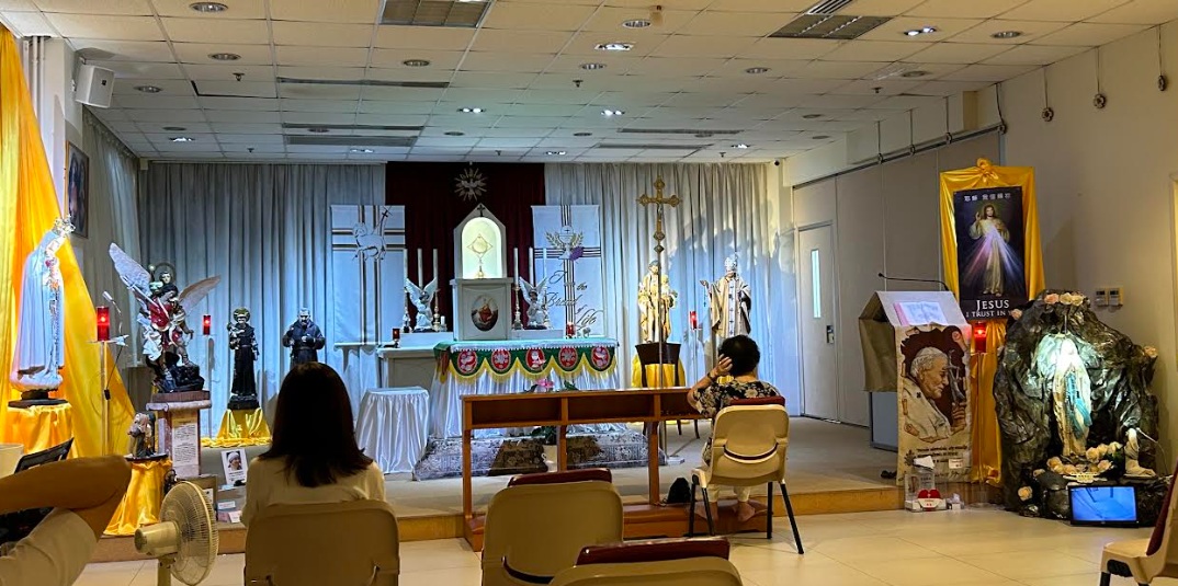 Capilla de adoración permanente San Juan Pablo II, en Hong Kong