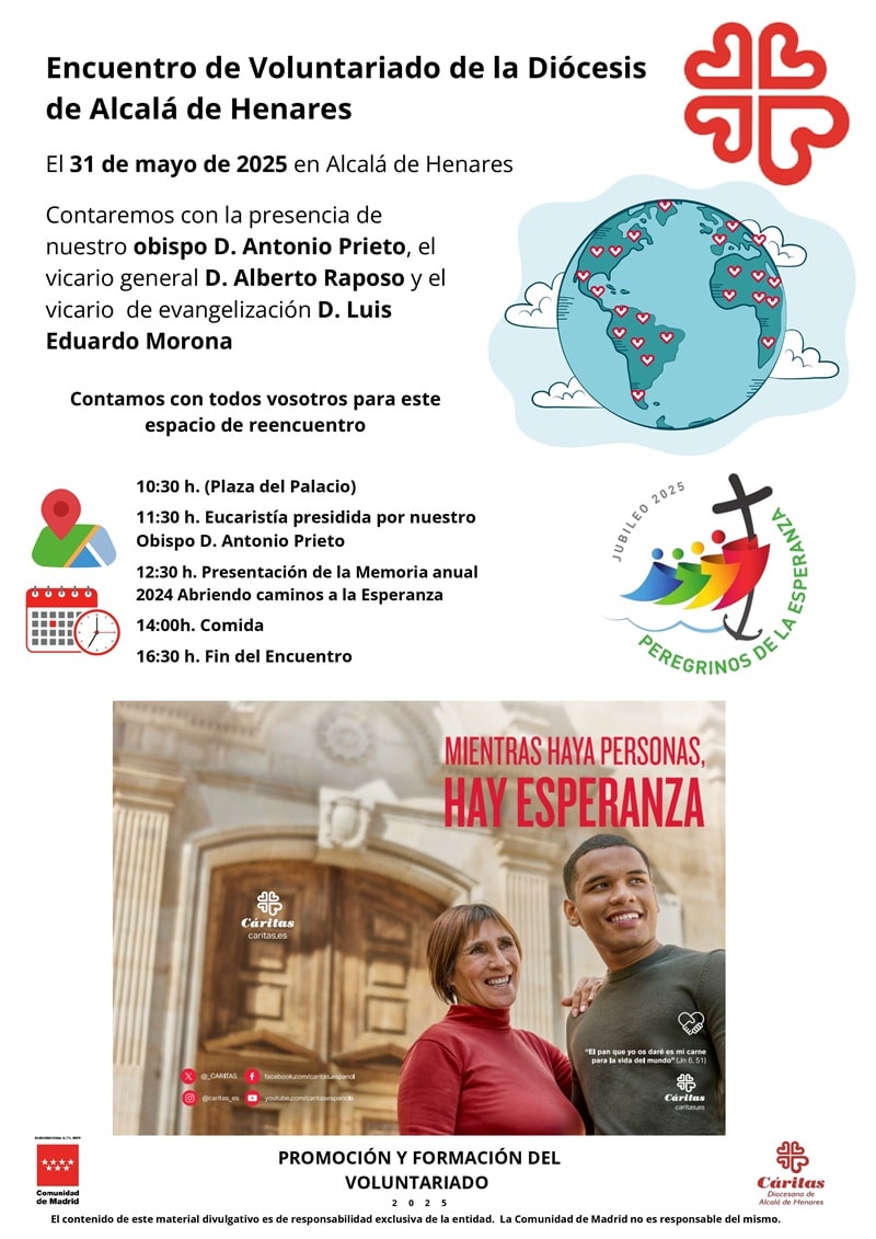encuentro voluntarios caritas alcala 2025