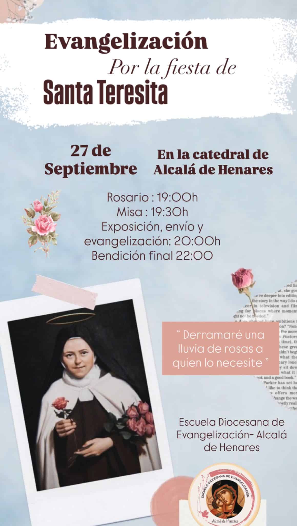 escuela diocesana evangelizacion santa teresita sept25