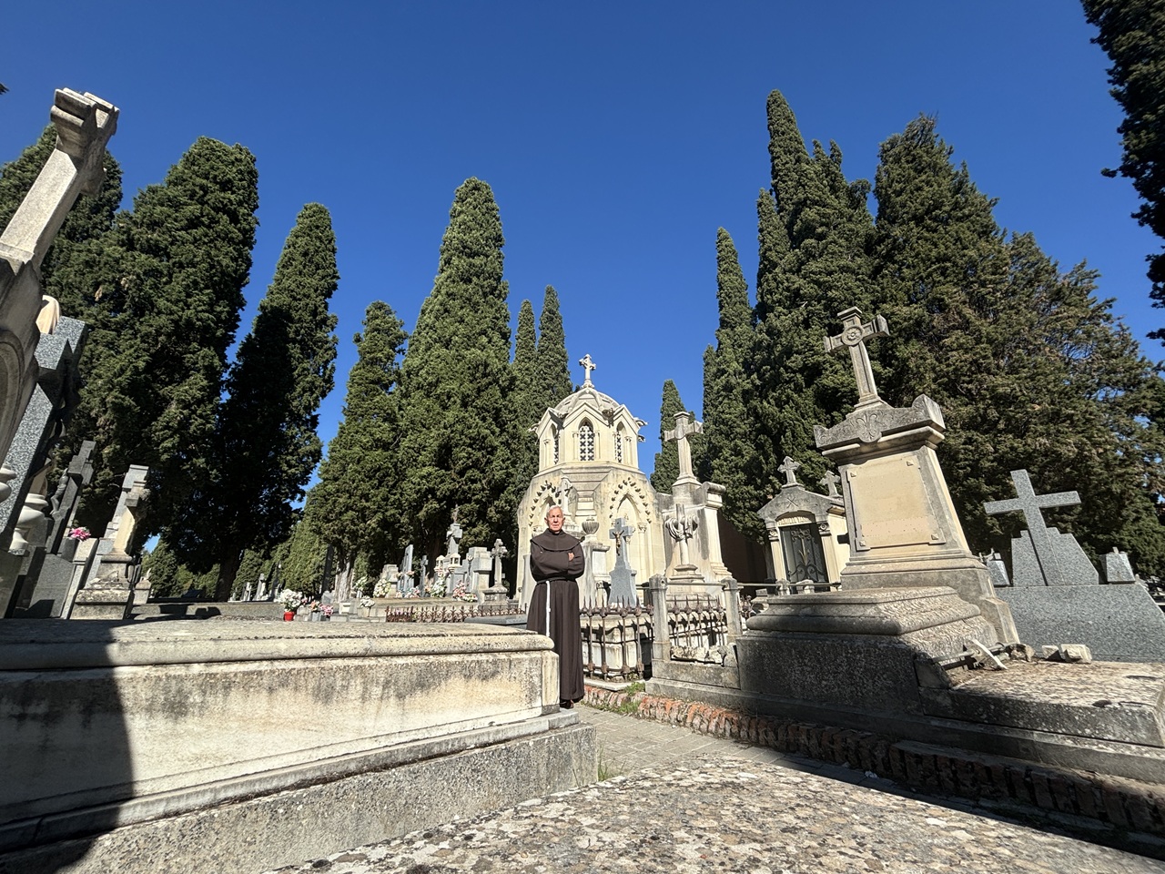 hno alejandro fraile franciscano lego cementerio san roque alcala henares