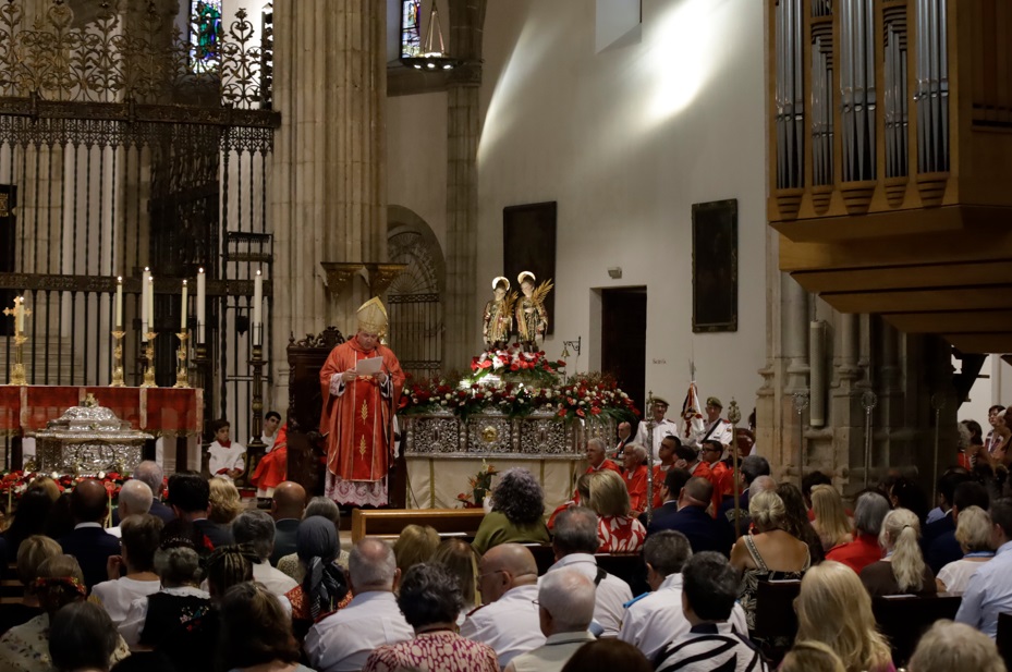 homilia eucaristia mons prieto lucena santos niños 2026
