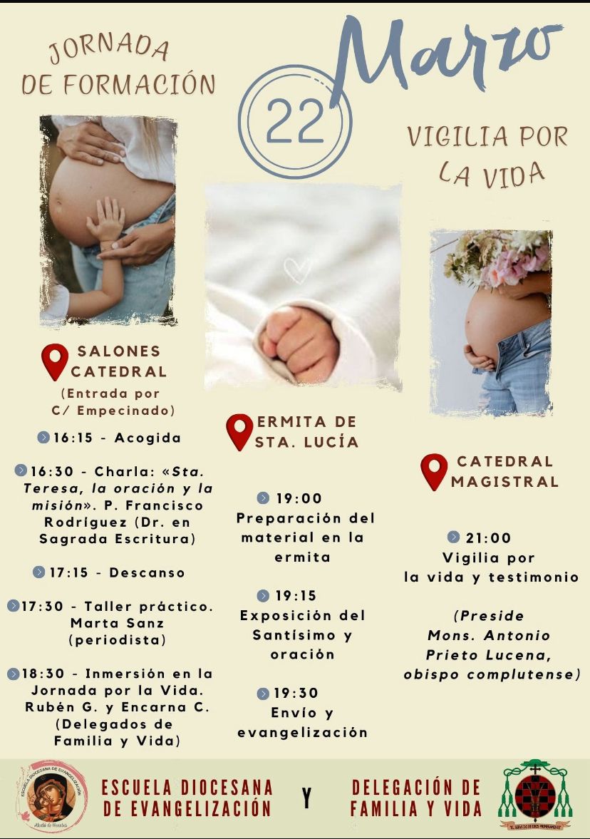 jornada formacion vigilia vida 2025