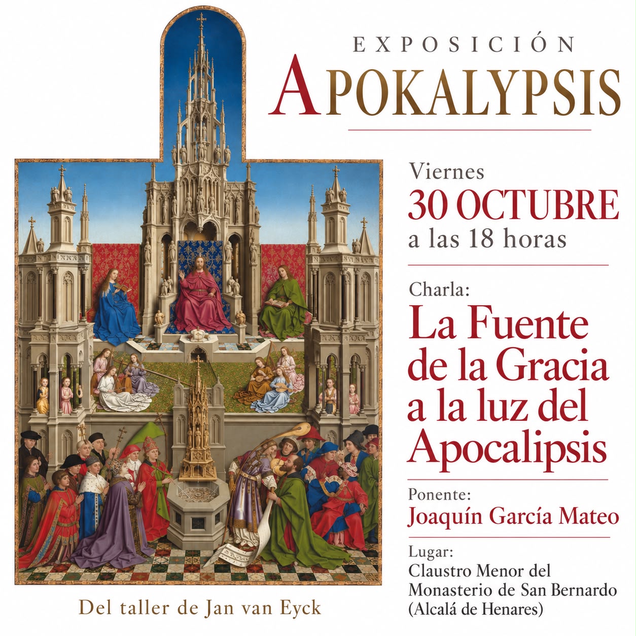 la fuente de la gracia charla apocalipsis
