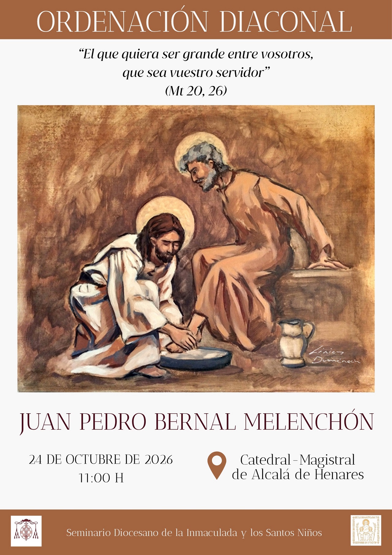 ordenacion diaconal 24 octubre 2026 diocesis alcala