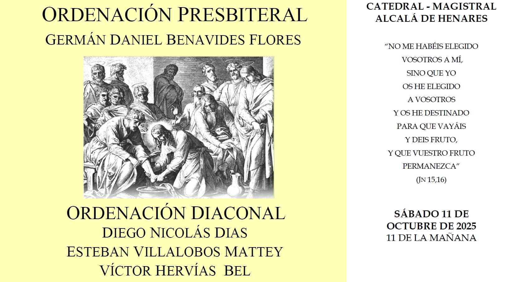 ordenaciones octubre 2025 diocesis alcala henares