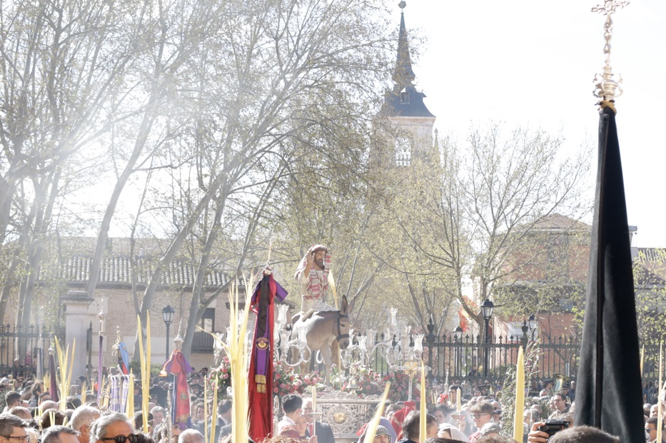 paso procesional alcala henares patio armas palacio domingo ramos 2026 catedral magistral