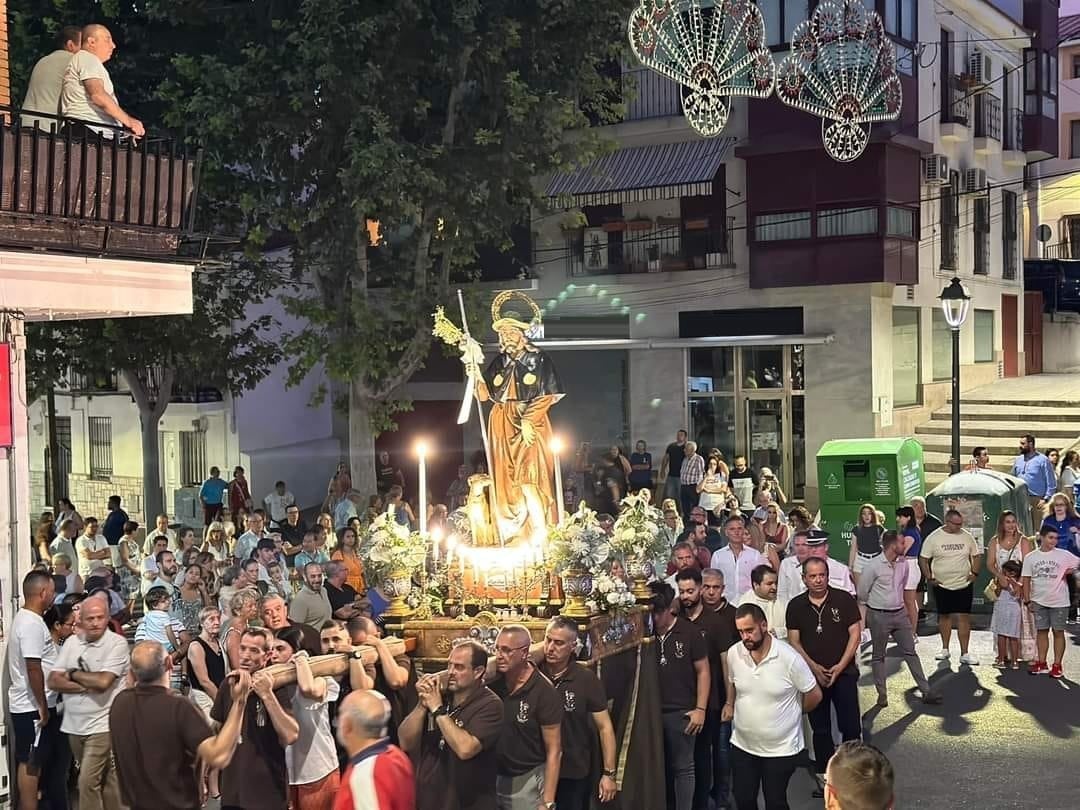 procesion parroquia ermita san roque arganda del rey 16 agosto
