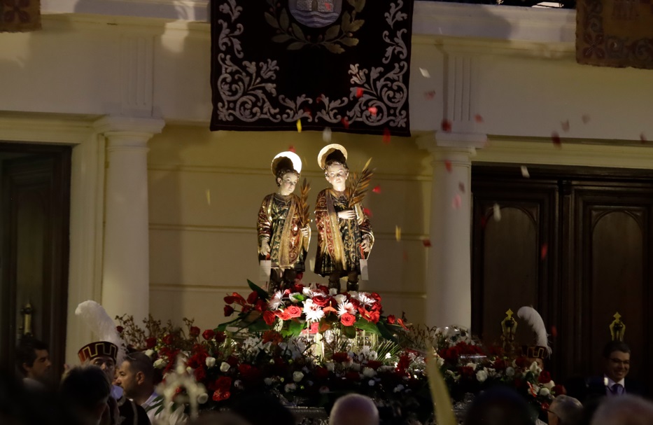 procesion santos niños 2026 petalada ayuntamiento alcala